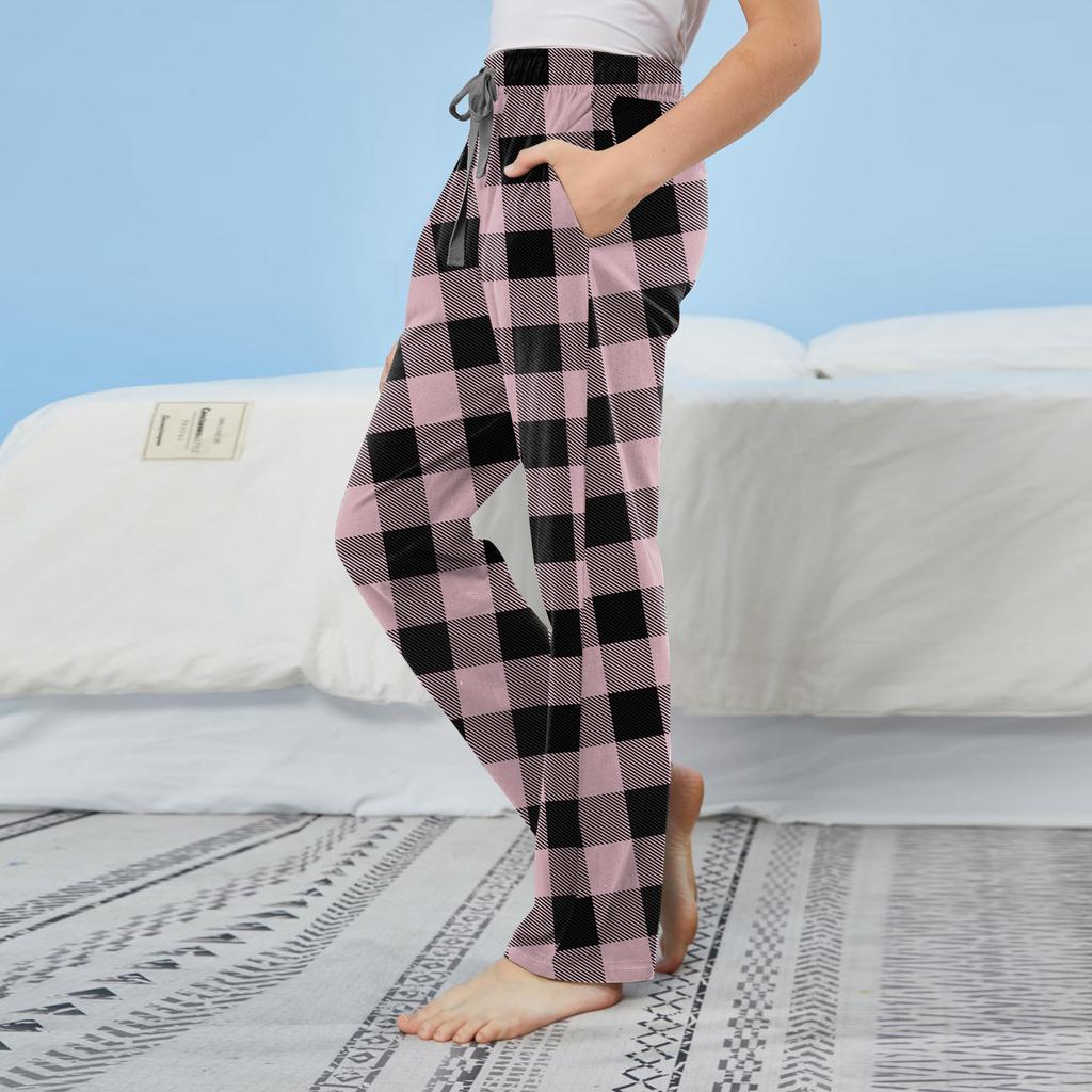 Детские хлопковые пижамные штаны с карманами