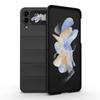 Для Samsung Galaxy Z Flip4 3 5 5g задняя крышка телефона чехол мягкий жидкий силикон противоударный защитный чехол Funda Coque