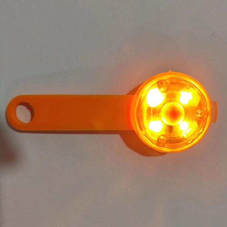 Светодиодный фонарь для ночных прогулок с собакой, USB-перезаряжаемая лампа для ошейника собаки, водонепроницаемый свет