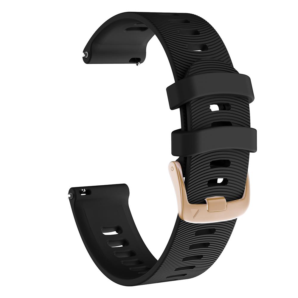 20 мм цветной ремешок для Garmin Forerunner 245 245m 645 Music Vivomove 3 HR Sport силиконовый ремешок для смарт-часов