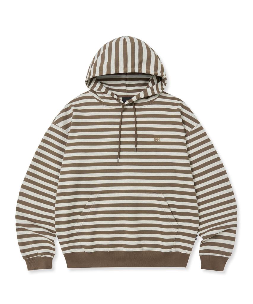 Худи с полосатой биркой - Овсяный