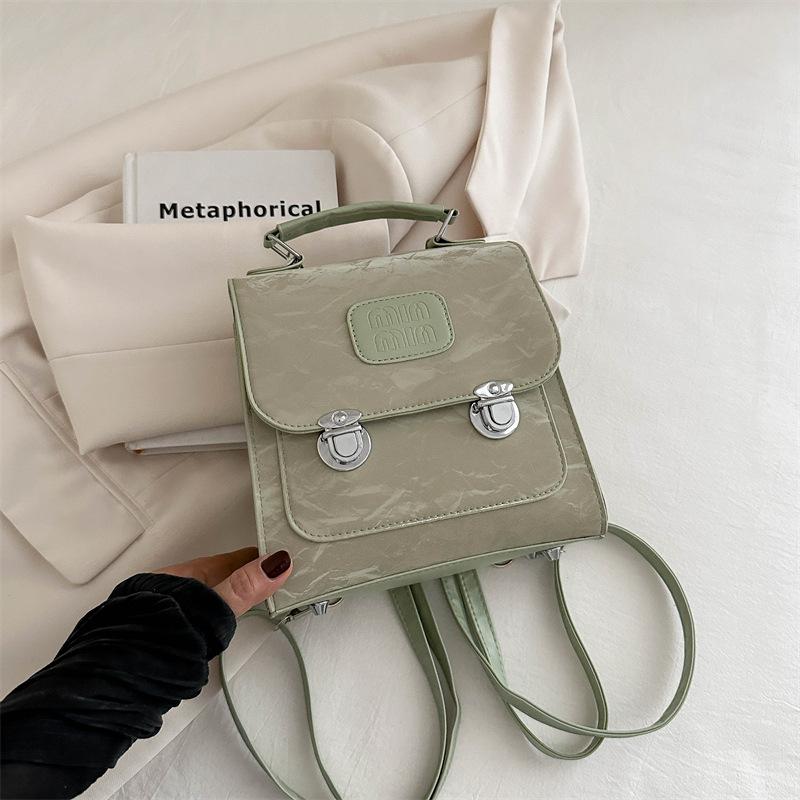 Рюкзак в стиле ретро в стиле Гонконга, женская сумка высокой стоимости, многоцелевая сумка-мессенджер, женский дорожный рюкзак для поездок на работу и обратно