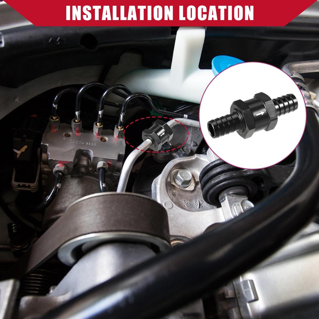 Хихаха Топливный обратный клапан Односторонний / Топливо Бензин Дизель Внутренний Невозвратный Односторонний