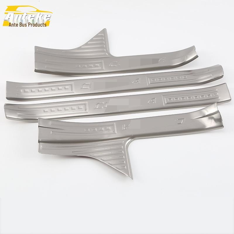 Комплект для модификации порогов дверей, накладки на педаль багажника и бампера, совместимый с 14 моделями Corolla