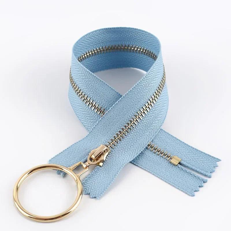 5 шт. Металлическая молния Meetee для шитья №3 15-30 см Закрытая молния Застежка Сумка Кошелек Декоративные молнии Ремонт DIY Аксессуар для одежды