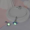 925 Silver Glow in the dark Firefly Honeybee Star Charms Beads Fit 925 Original Bracelets Fine DIY Jewelry Gift Women