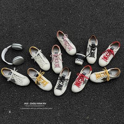 Ретро кожаные женские новые универсальные на шнуровке старые маленькие грязные туфли с внутренней высотой, увеличивающей рост, повседневные спортивные кеды для скейтборда