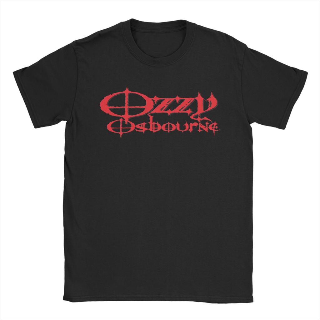Ozzy Osbourne T-Shirt Men Vintage 100% Cotton Tees Round Neck Short Sleeve T Shirt New Arrival Tops