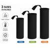 750/1000/1500ML Insulated Bottle Carrier Black Cup Sleeve Durable Water Bottle Case