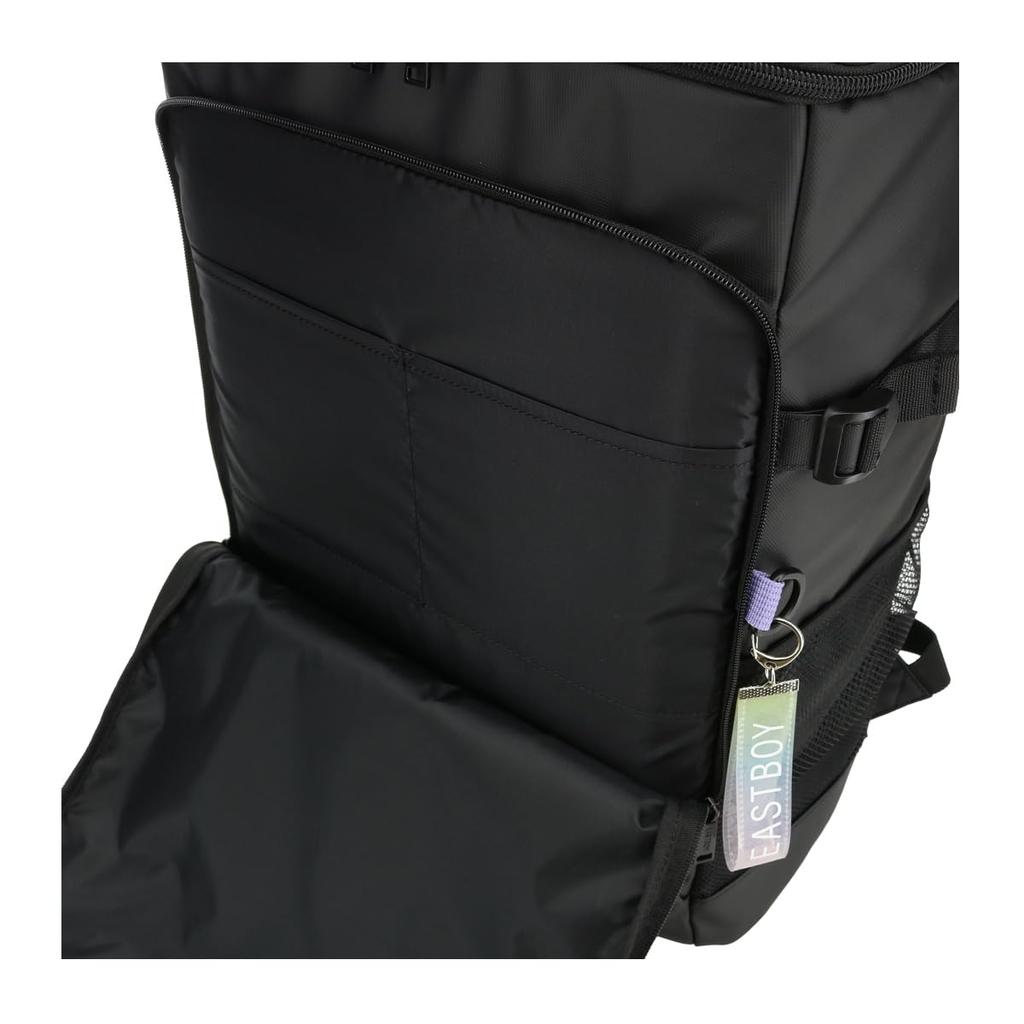 Рюкзак 30л B4 Тип коробки прозрачный EBA88 квадратный школьный рюкзак школьная сумка водоотталкивающий школьный клуб мероприятия черный [East Boy] женский [01]