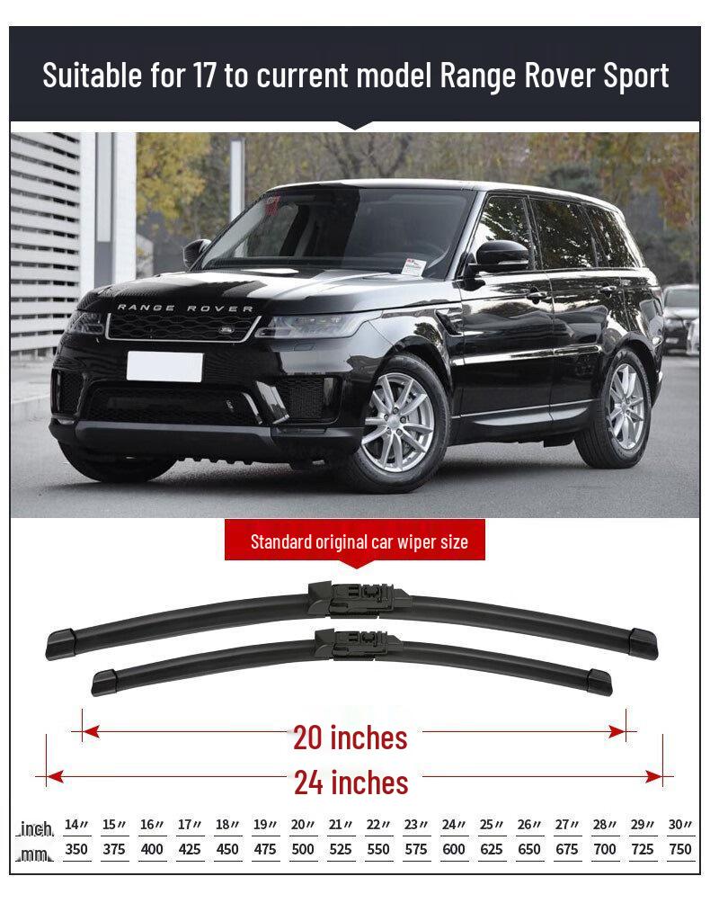 Бескаркасная щетка стеклоочистителя для Land Rover Range Rover Sport