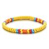 Подарки для вечеринок DIY Wave Stacking Coloful Boho Gold Besele Bracele Регулируемый браслет-обертка для женщин Модные браслеты из камня Ювелирные изделия