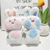 Cute Rabbit Plush Decoration Cartoon Keychain Pendant Little Rabbit Accessories Doll Pendant Birthday Gift
