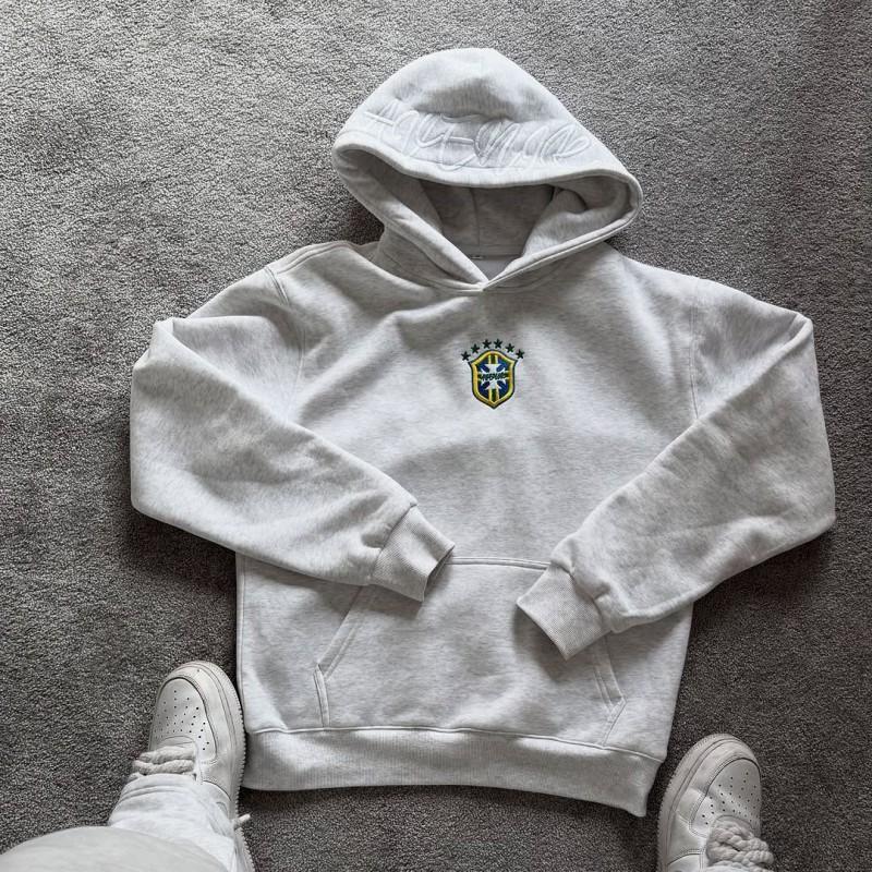 226 Streetwear Embroidered Hoodie Sweatshirt Pants Set Casual Outfit Teens