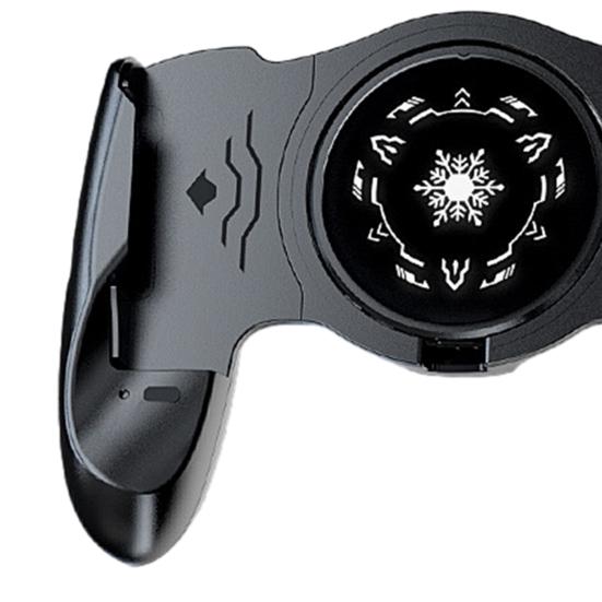 Мобильный телефон растягивающийся игровой контроллер с охлаждающим вентилятором бесщеточный двигатель с низким уровнем шума универсальный игровой контроллер телефонный контроллер джойстик