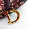 [Pre-Owned] Saddle Oblique Embroidered Classic Monogram Canvas Saddle Bag Mini - Excellent #4NK89T