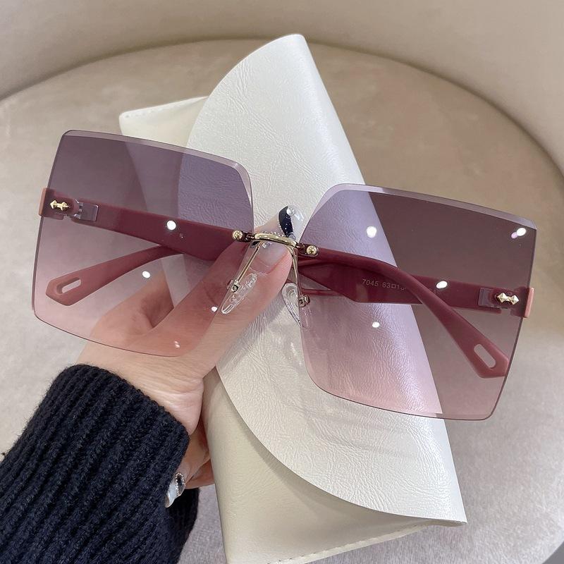 Коричневые солнцезащитные очки для женщин с расширенными возможностями восприятия, солнцезащитные очки для маленького лица, большого лица и тонкие солнцезащитные очки, защита от ультрафиолета и солнца