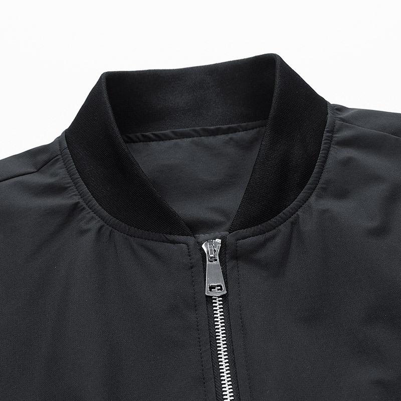 Men's Autumn Men's Baseball Jersey American Flight Jersey Plus Fat Plus Size Fat Loose Jacket