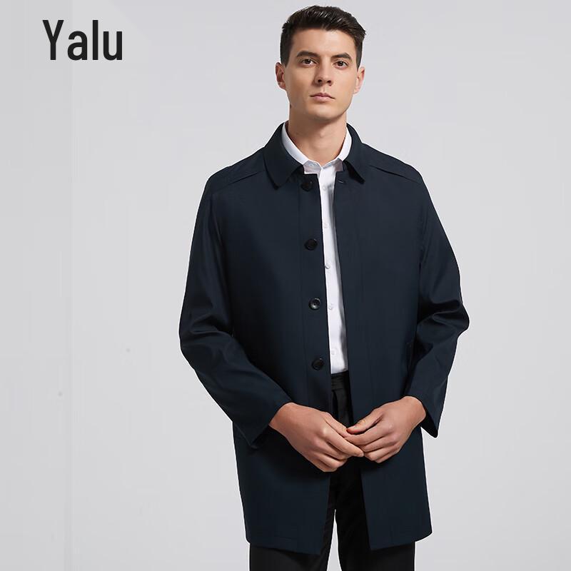 Мужской тренч средней длины Yalu в стиле business casual