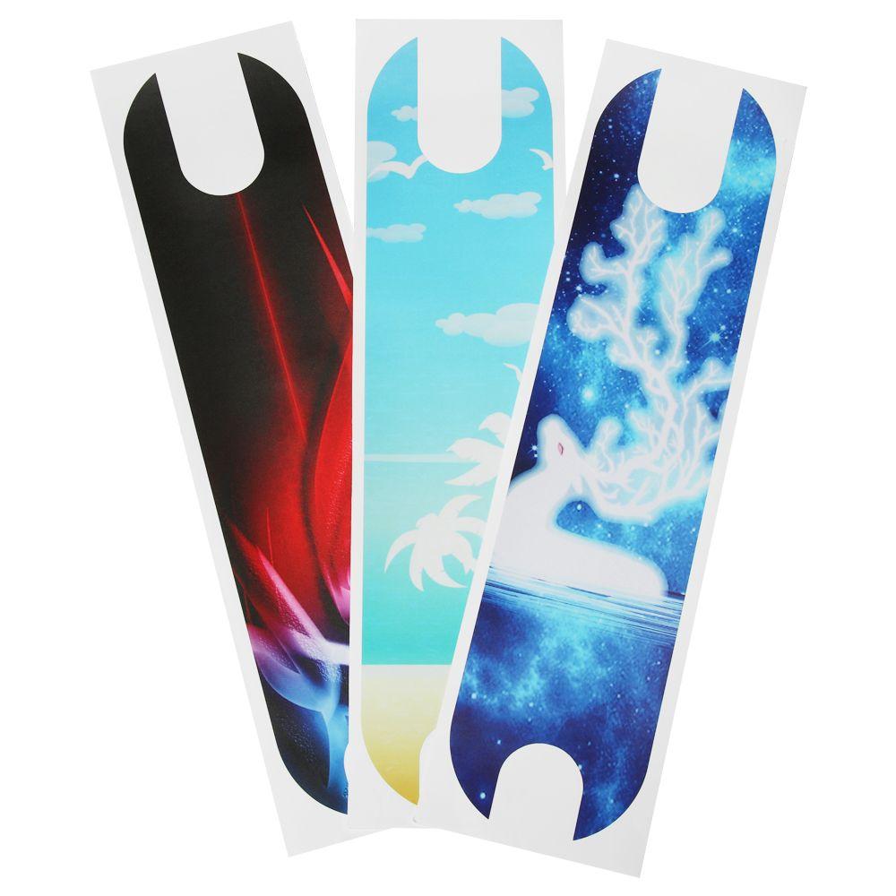 Матовая декоративная накладка Водонепроницаемая солнцезащитная наклейка Аксессуары для электросамокатов Накладки на педали скутеров