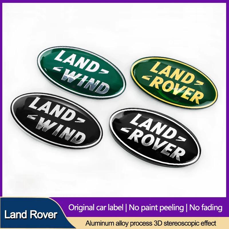1Pcs 3D Car Grille Emblem Tail Trunk Badge Sticker For Land Rover Defender Freelander 1 2 Discovery 1 2 3 Evoque Range SVR Velar bzcp8