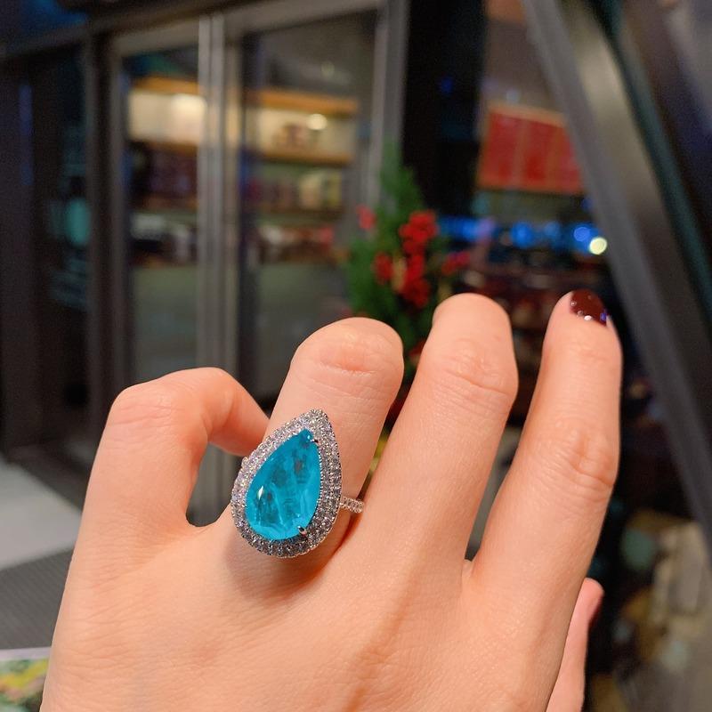 Sace Gems Классические кольца из медного сплава с цирконием, серьги, кулон, ожерелье, комплекты ювелирных изделий, подарки для свадебной вечеринки
