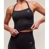 Gymshark Adapt X Whitney Animal Seamless Midi Tank Черный Асфальт Серый B3b8w Bc3c