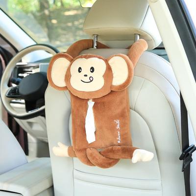 Автомобильная коробка для салфеток Милый мультяшный держатель для автомобильных салфеток Контейнер-органайзер для салфеток На спинку сиденья Для автомобиля Дороги Внедорожник Женщины Мужчины Грузовик Поездки