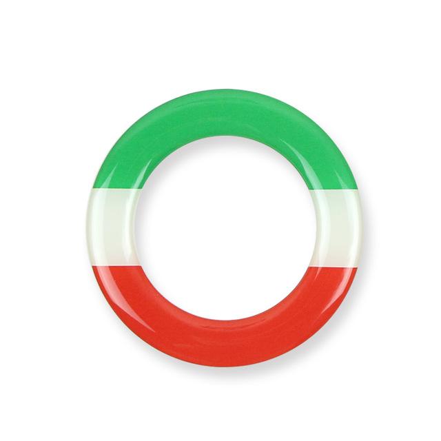 Автомобильный Стайлинг Рулевое колесо Кольцо Чехол Для VW Passat B6 B5 B7 B8 B9 CC Golf 5 7 6 Jetta Tiguan T-ROC Lavida Bora Scirocco Наклейка