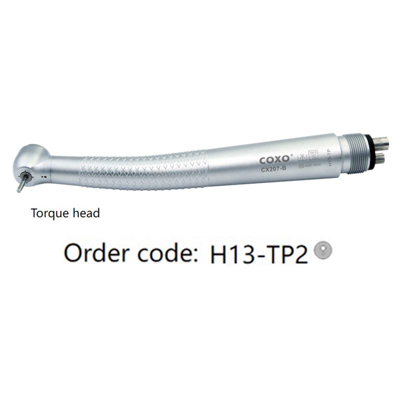 COXO CX207-B 1 Распыление воды 4 Воздушное распыление Головка и картридж с пылезащитной конструкцией Стандартный высокоскоростной стоматологический наконечник