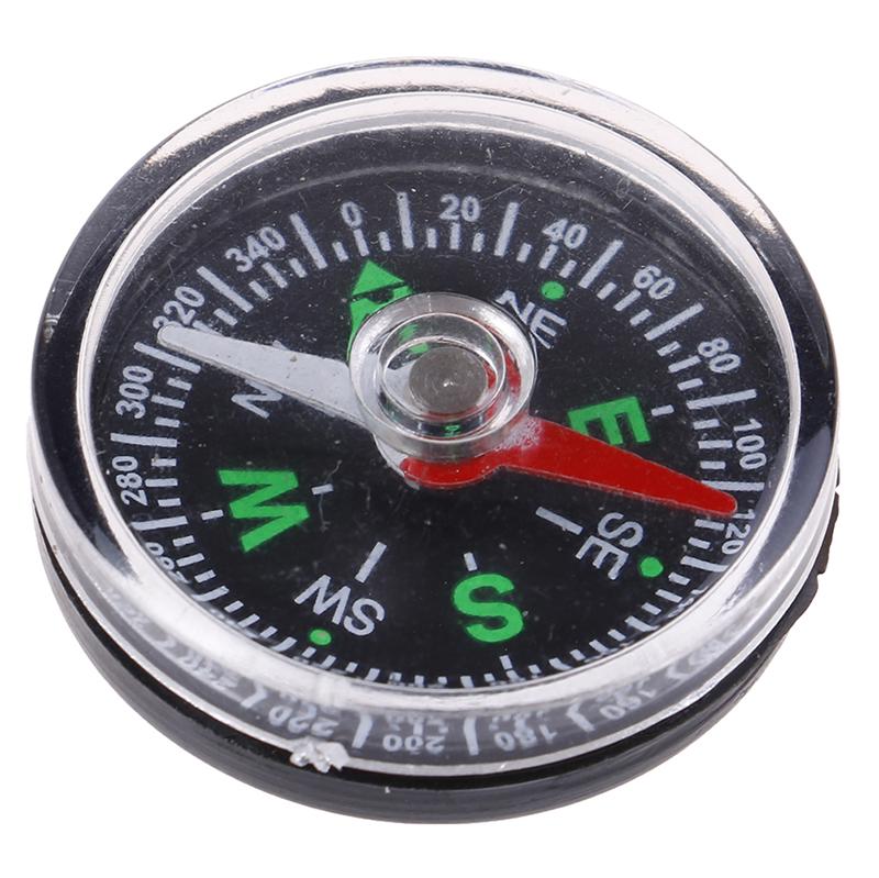 30Mm Mini Compass Camping Hiking Outdoor Travel Navigation Wild Survival Tool