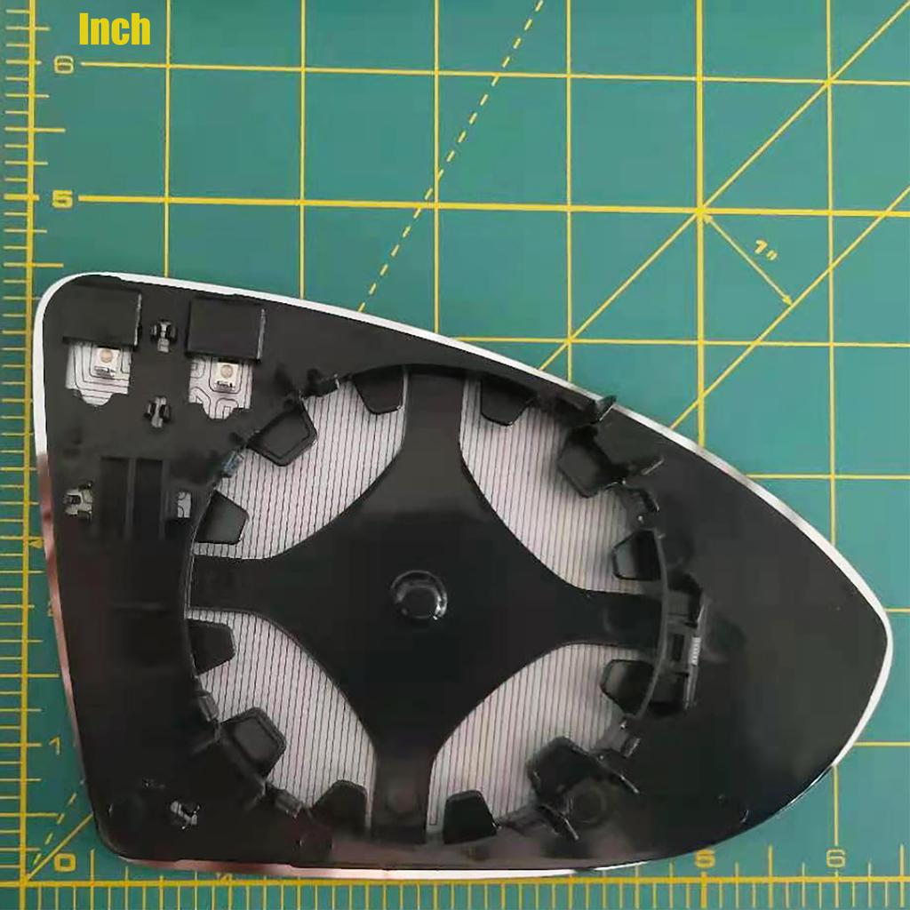 Для VW Golf Mk7 2013-2017 левое и правое зеркало с подогревом, стекло, широкий угол заднего вида, автомобильные аксессуары, водитель, пассажир