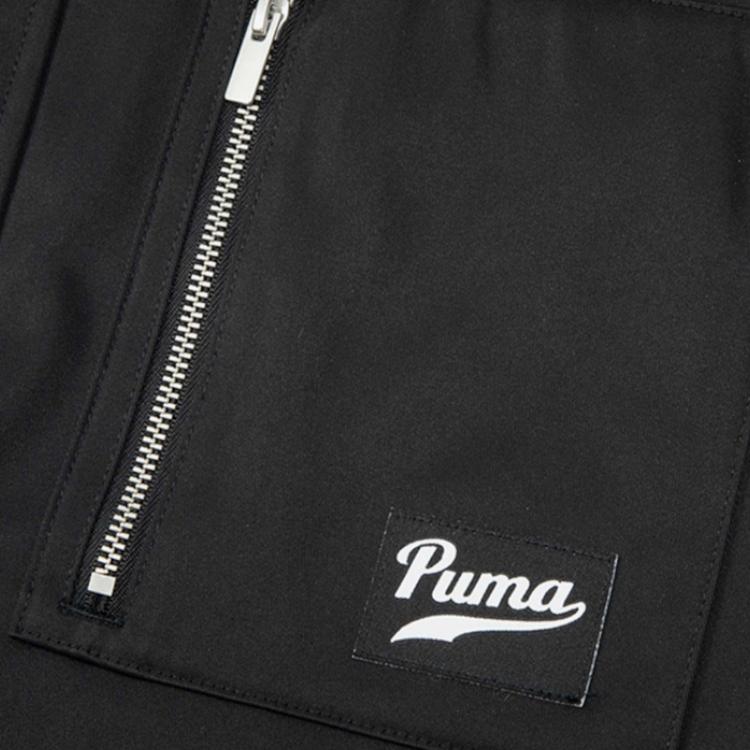 Puma Свободная удобная спортивная куртка унисекс куртки черная 621663-01