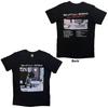 Red Hot Chili Peppers Carbon TShirt The Getaway Tracklist Black Back Print