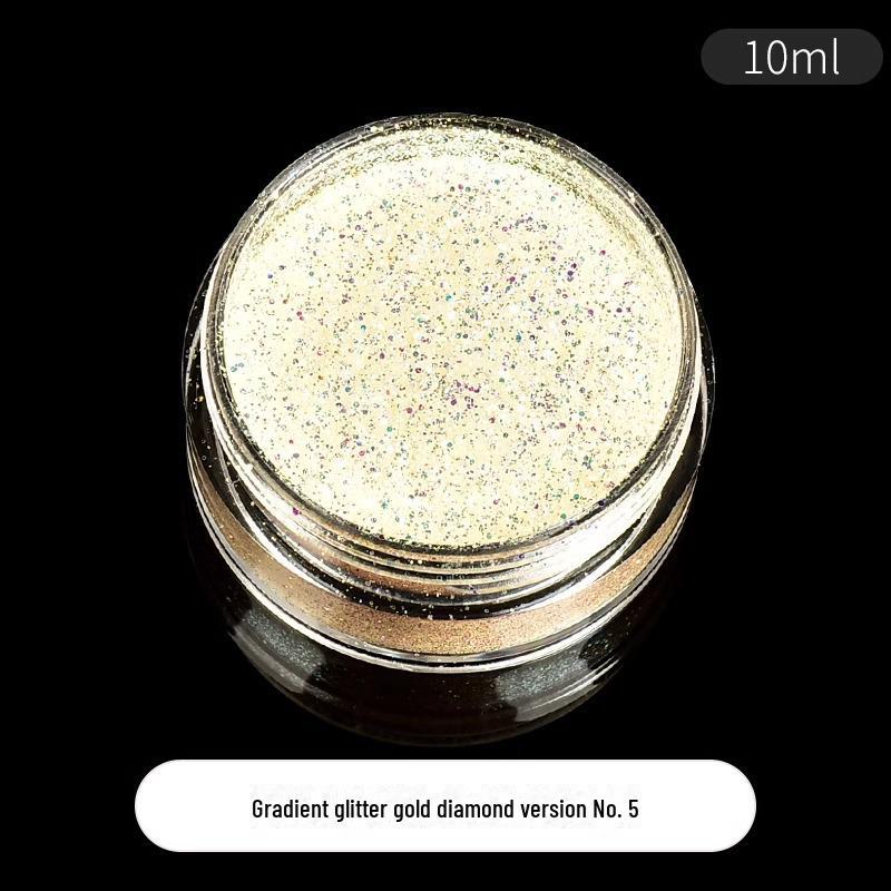 Dreamy Summer Glitter Mix: Hexagonal Sequins, Laser, and Fine Glitter In DIY Hemp Material.