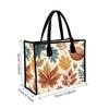 Autumn Leaves Pattern Portable Daily Tote Casual Versatile Lightweight Shoulder Bag For Outdoor Shopping Travel Use