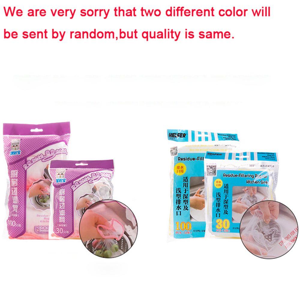 Garbage Bag Disposable Clogging Prevent Kitchen Drain Residue Collector Sink Strainer Filter Net