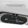 Kebidu Mini Android 4.1 Speakerphone Sun Visor Clip Universal Bluetooth Handsfree Car Kit Wireless Bluetooth Mp3 Music Player LB