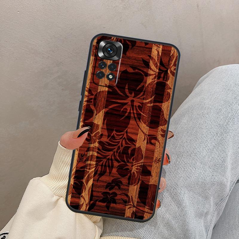 Пляжный Гавайский Имитация Коа Дерево Для Xiaomi Redmi Note 14 10 11 12 13 15 Pro Plus Чехол Обложка Для Redmi 15 15C 14C 10C 12C 13C