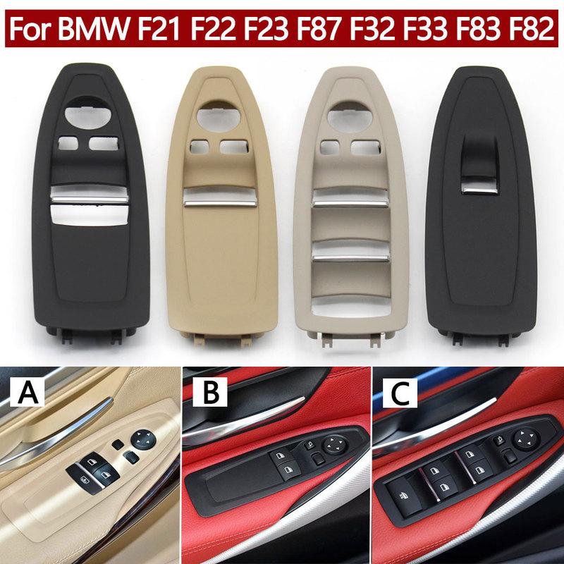 Car Interior Front Left Right Door Window Regulator Button Cover Panel For BMW 1 2 4 Series F21 F22 F23 F87 F32 F33 F82 F83
