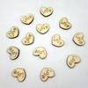 100pcs Rustic Wooden Love Heart Craft Embellishment Wedding Decoration Favours