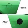 Car Filler Fuel Door Tank Gas Cap Cover Trim Carbon Fiber For Ford Mustang 10-14