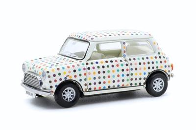 Tiny City Mini Cooper Mk 1 в горошек литая модель автомобиля 1/50