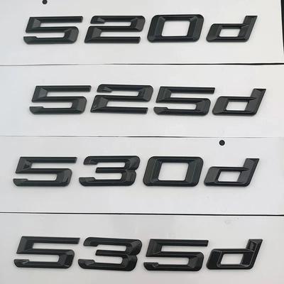3D ABS Автомобильные Буквы Значок на Багажник Логотип Наклейка Для BMW E60 530d 530i 520d F10 520i E39 535d 535i 540i 525d F11 Аксессуары sc2