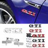 OPQ1 2026 Hot VOLKSWAGEN 3D GTI Emblem Car Front Grille Badge Decoration ABS Sticker for Volkswagen VW Jetta Mk6 Scirocco Polo 6R Tou