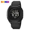 Moment Beauty Brand Watch 2160 Male and Female Students Square Multifunctional Sports Electronic Watch Waterproof Watch
