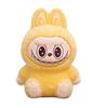 Фигурка Лабубу Labubu игрушка детская пушистая желтая 4,5 см