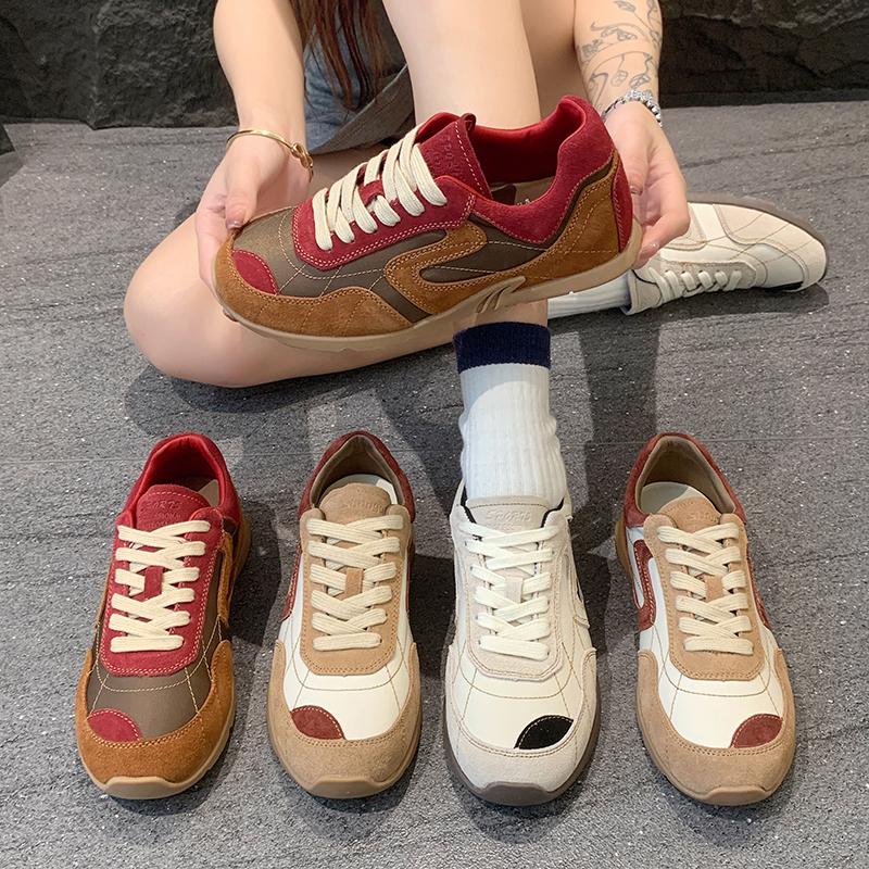 Женская обувь, новый модный тренд, дышащие кроссовки из искусственной кожи, женские удобные повседневные туфли на платформе с мягкой подошвой, Zapatos Mujer