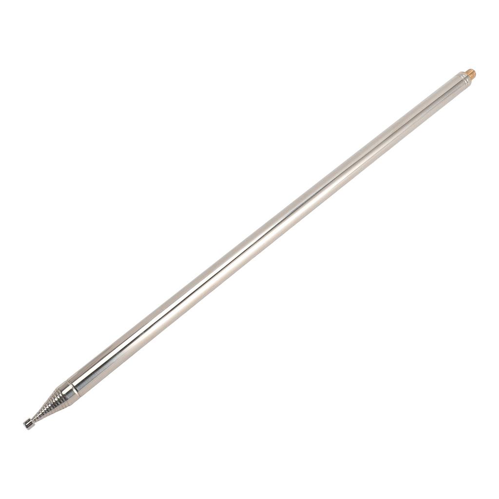 Telescopic Antennae Stainless Steel M10 Interface Telescoping Shortwave Aerial for Radio 18.4ft