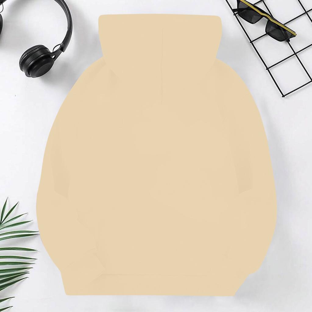 Детские толстовки с капюшоном, свободная однотонная спортивная рубашка с капюшоном, модная спортивная рубашка